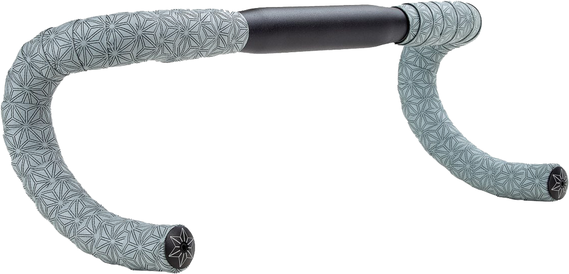 Tilbehør - Styrbånd - Supacaz Super Sticky Kush Tape Gravel Styrbånd - Gunmetal/Ano Black
