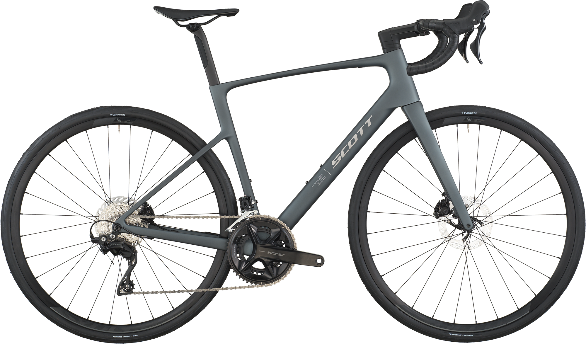 Scott Addict 50 2026 - Carbon Grey
