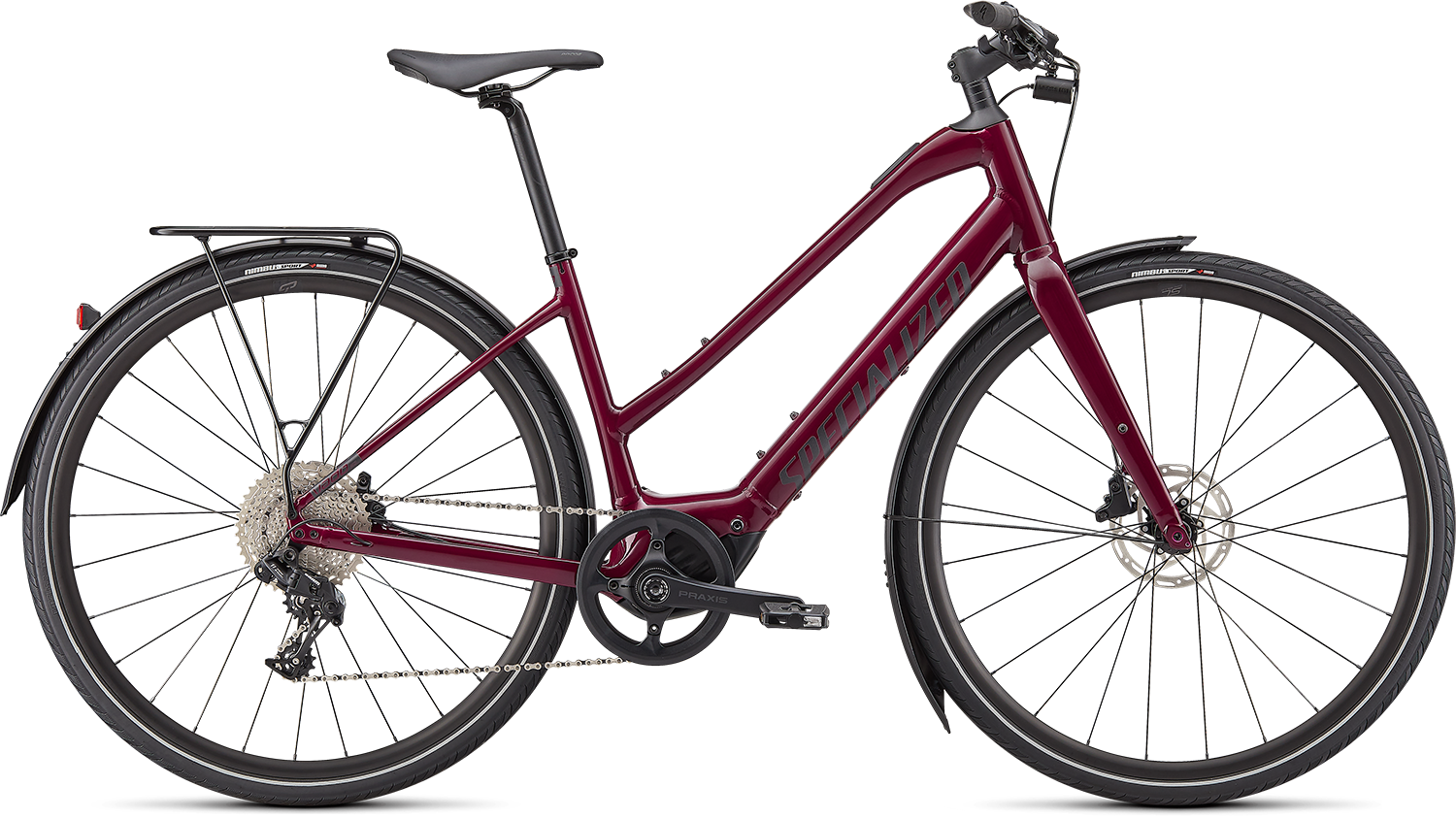 Cykler - Elcykler - Specialized Turbo Vado SL 4.0 Step-Through EQ 2024 - Rød