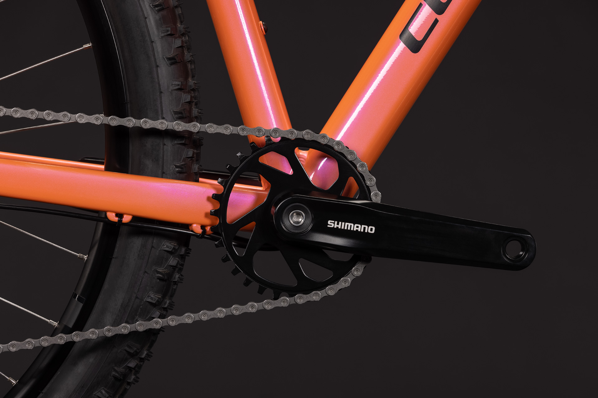Cykler - Mountainbikes - Cube Aim ONE 29" 2027 - Salmon´n´Black