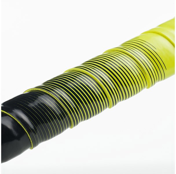 Tilbehør - Styrbånd - FIZIK Bar tape Vento Microtex Tacky Multi-Color, 2 mm - Sort/Gul