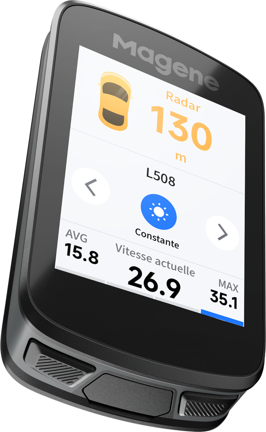 Tilbehør - Cykelcomputer & GPS - Magene C606 v2 GPS Cykelcomputer