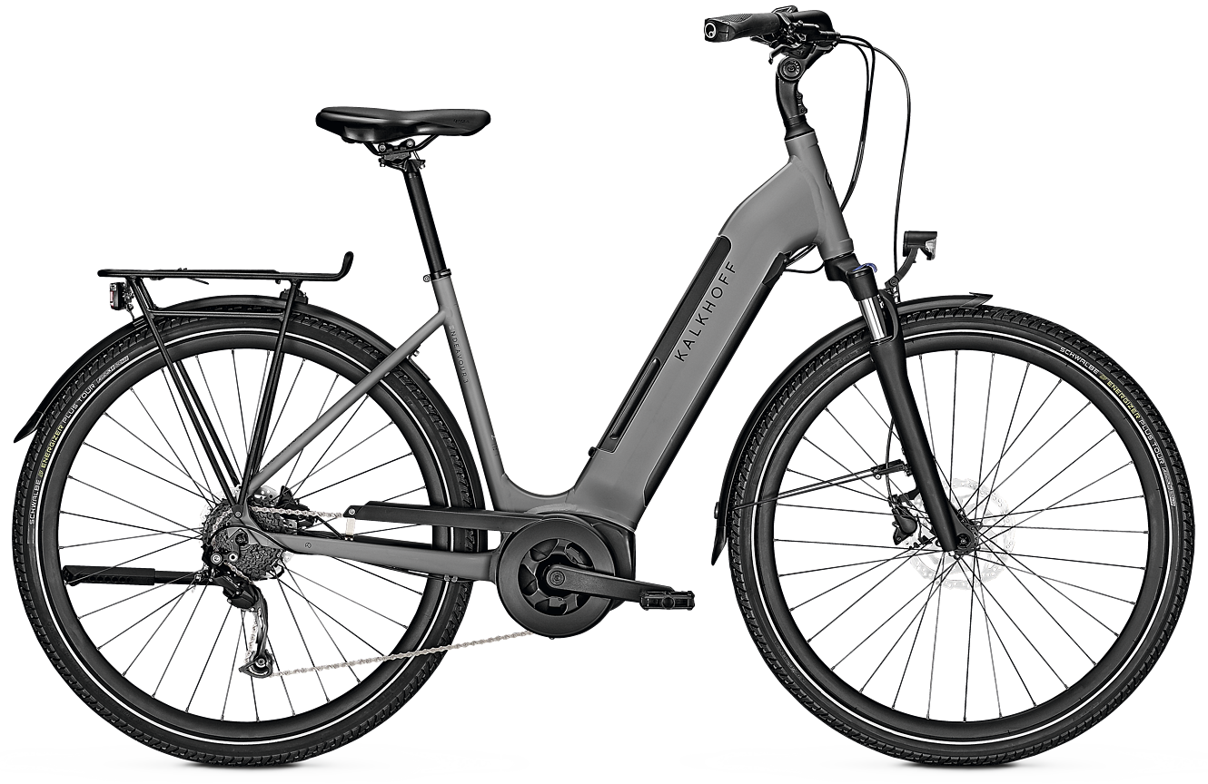 Cykler - Elcykler - Kalkhoff ENDEAVOUR 3.B MOVE 500wh Dame - Grå