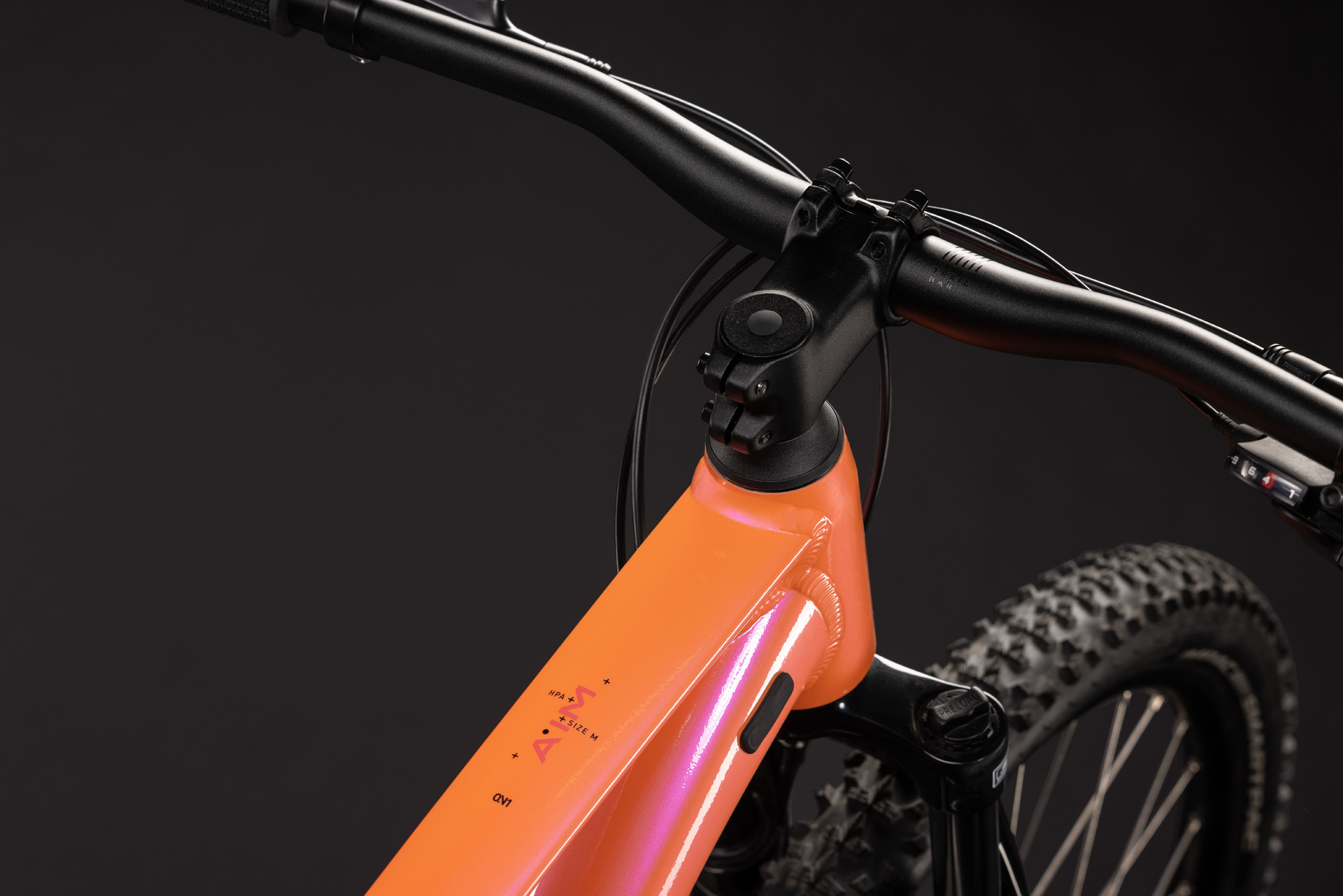 Cykler - Mountainbikes - Cube Aim ONE 29" 2027 - Salmon´n´Black