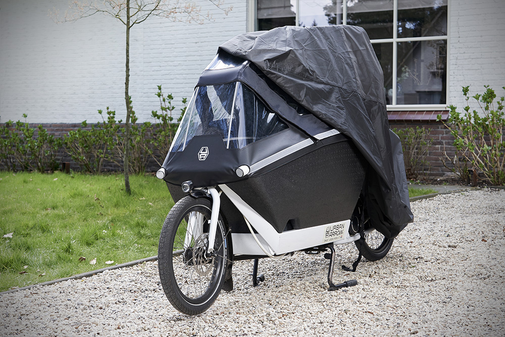 Tilbehør - Cykelpleje - DS Covers Cargo Cykelcover - 2 hjul m. kaleche