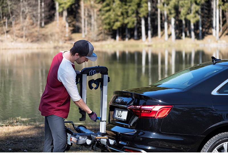 Tilbehør - Cykelholdere - Cykelholder til elcykel - XLC Almada Work-E Xtra Foldbar Cykelholder (Elcykel Kompatibel)