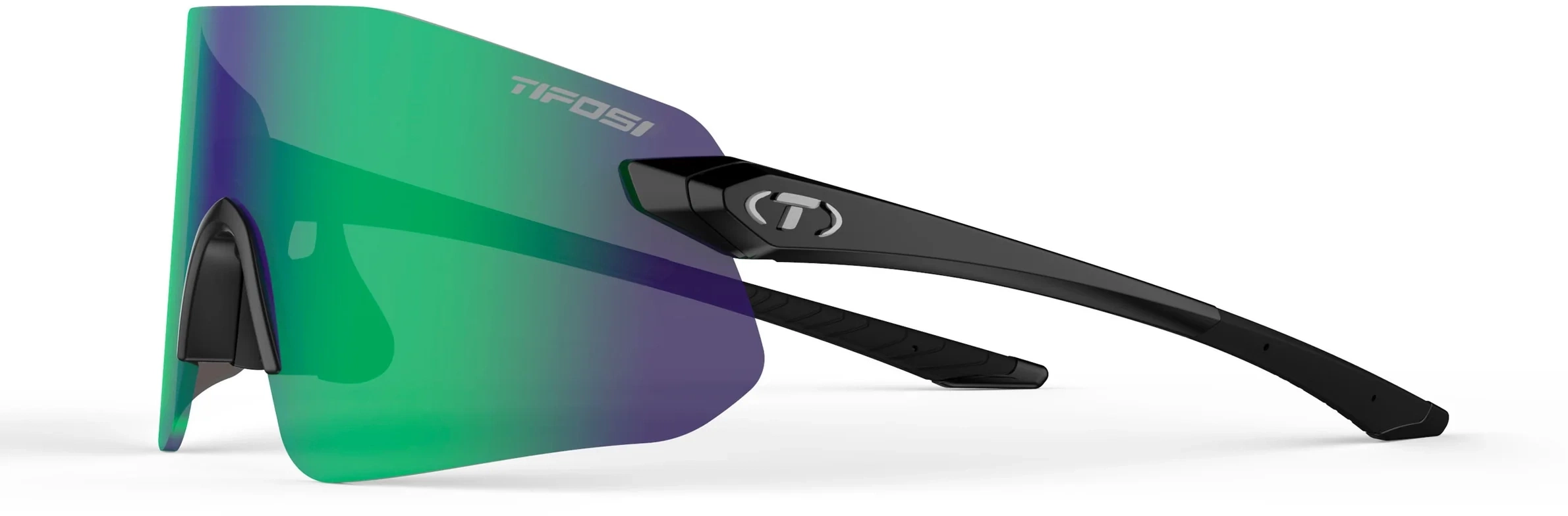Beklædning - Cykelbriller - Tifosi Vogel SL Cykelbriller – Gloss Black – Smoke Green Mirror