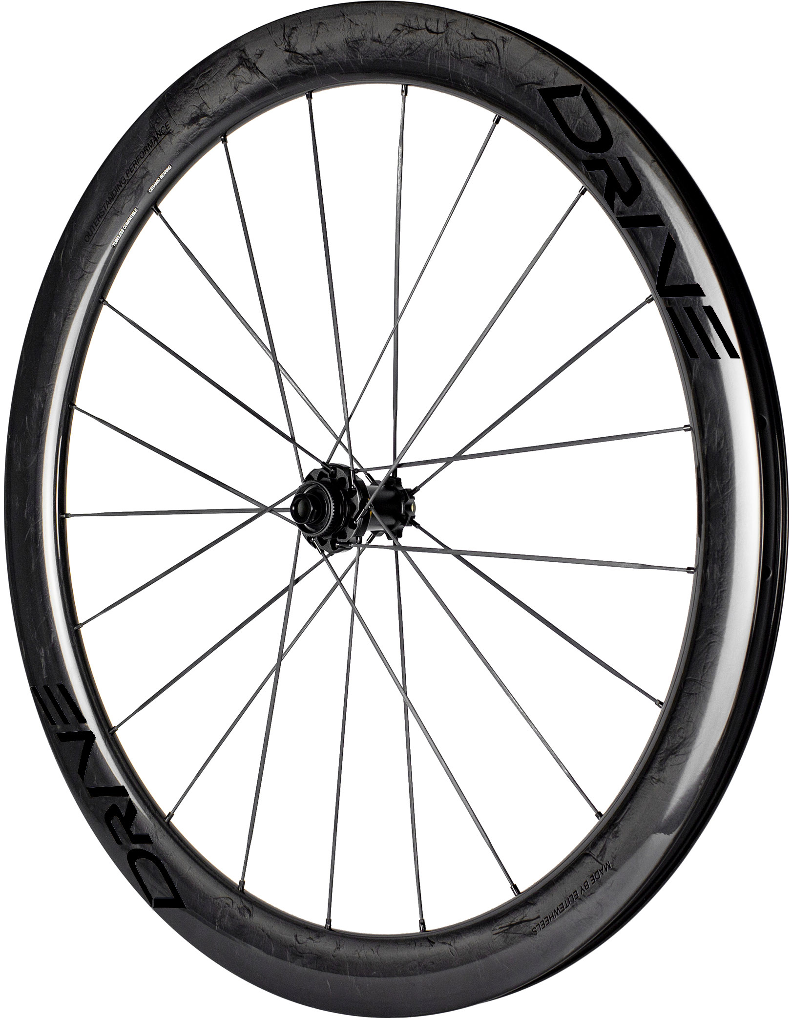 Reservedele - Hjulsæt - Elite Drive 50D Disc Brake - Shimano - Blank