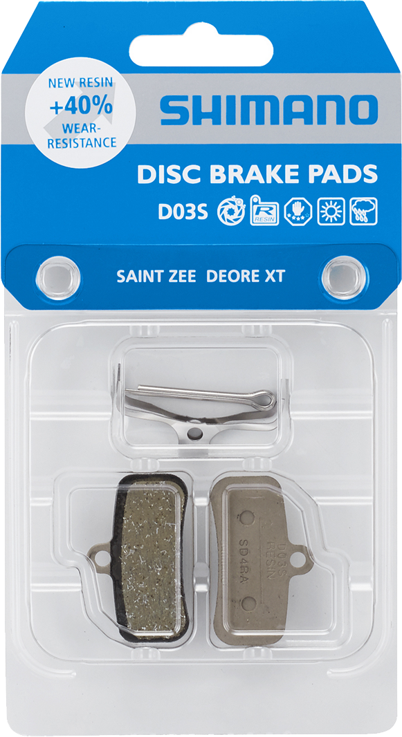 Shimano Skivebremseklods BP-D03S-RX (Resin)