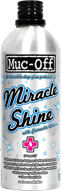 Tilbehør - Cykelpleje - Muc-Off Miracle Shine Polérmiddel - 500 ml