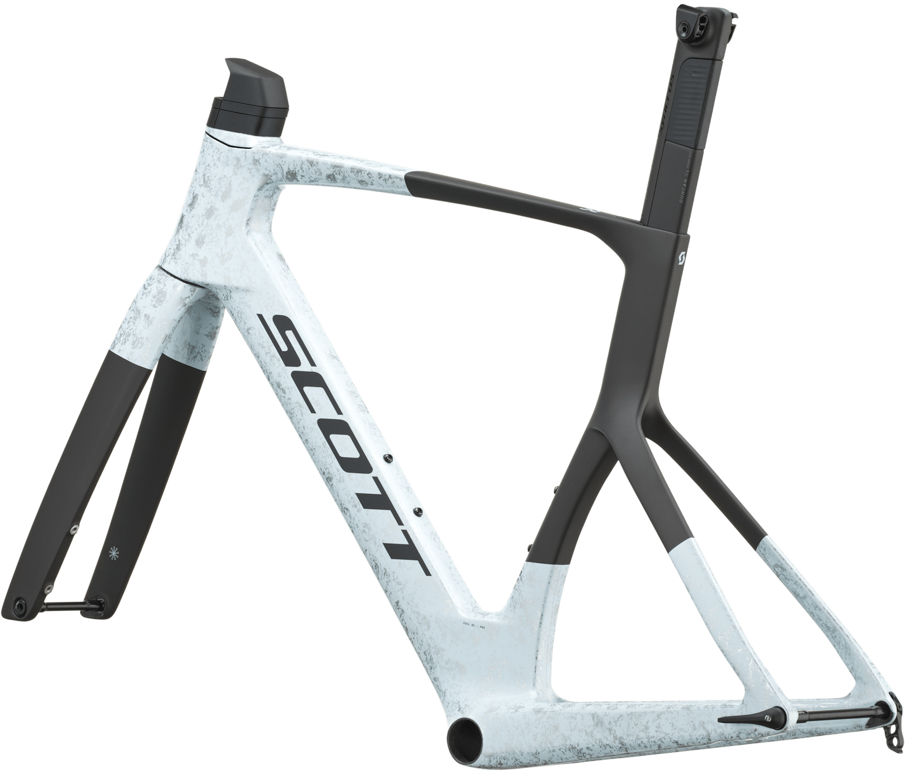 Cykler - Racercykler - Scott Frame set Foil RC Pro 2027 - Rush White