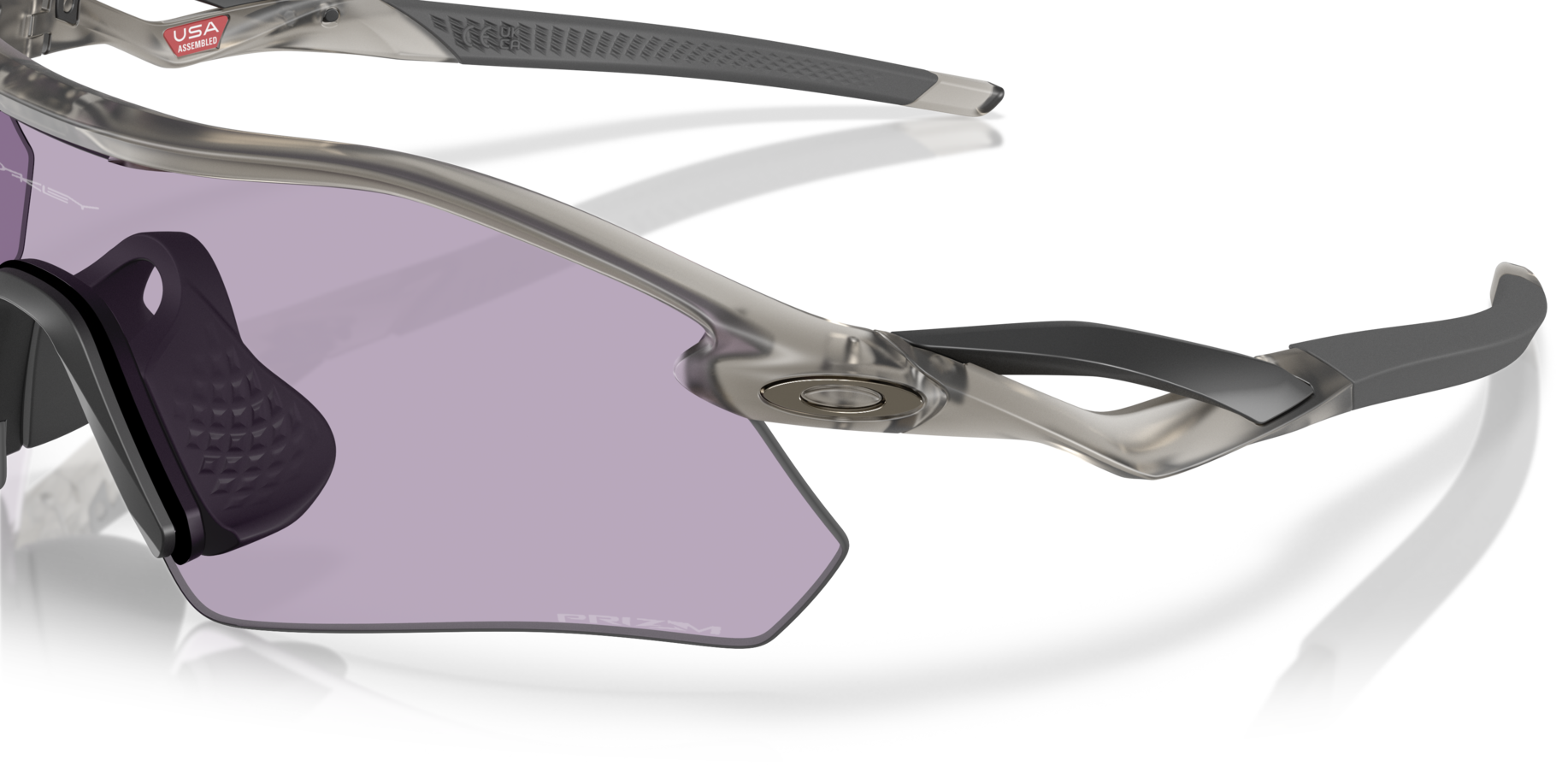 Beklædning - Cykelbriller - Oakley Rader Plate - MATTE GREY INK