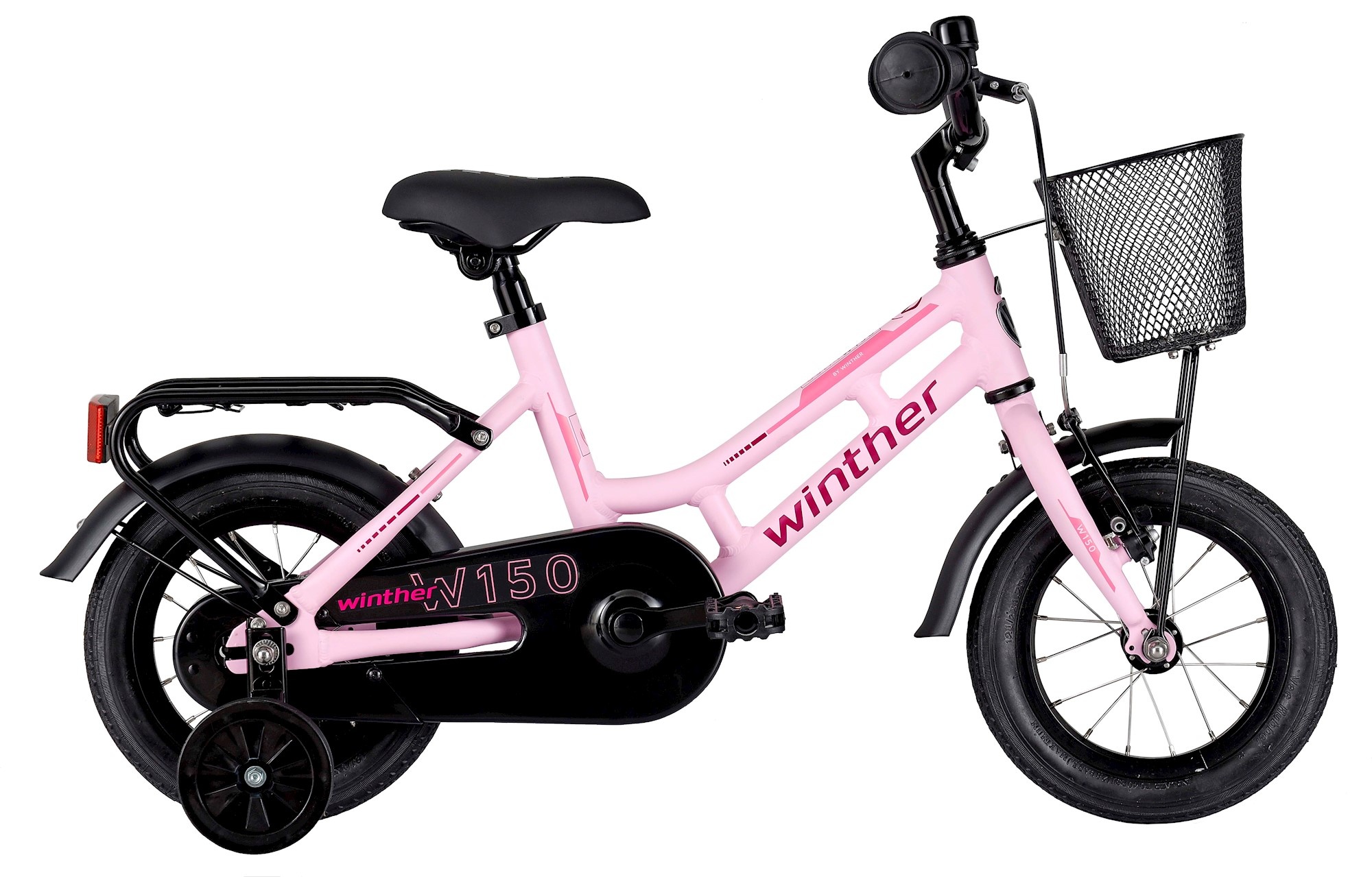 Cykler - Børnecykler - Winther 150 12" Pige 1g 2023 - Lyserød