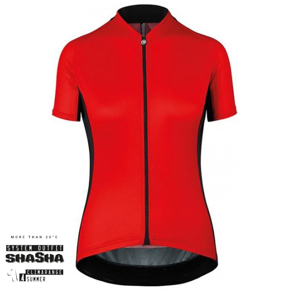 Beklædning - Cykeltrøjer - Assos Dame Cykeltrøje UMA GT Short Sleeve Jersey, Rød