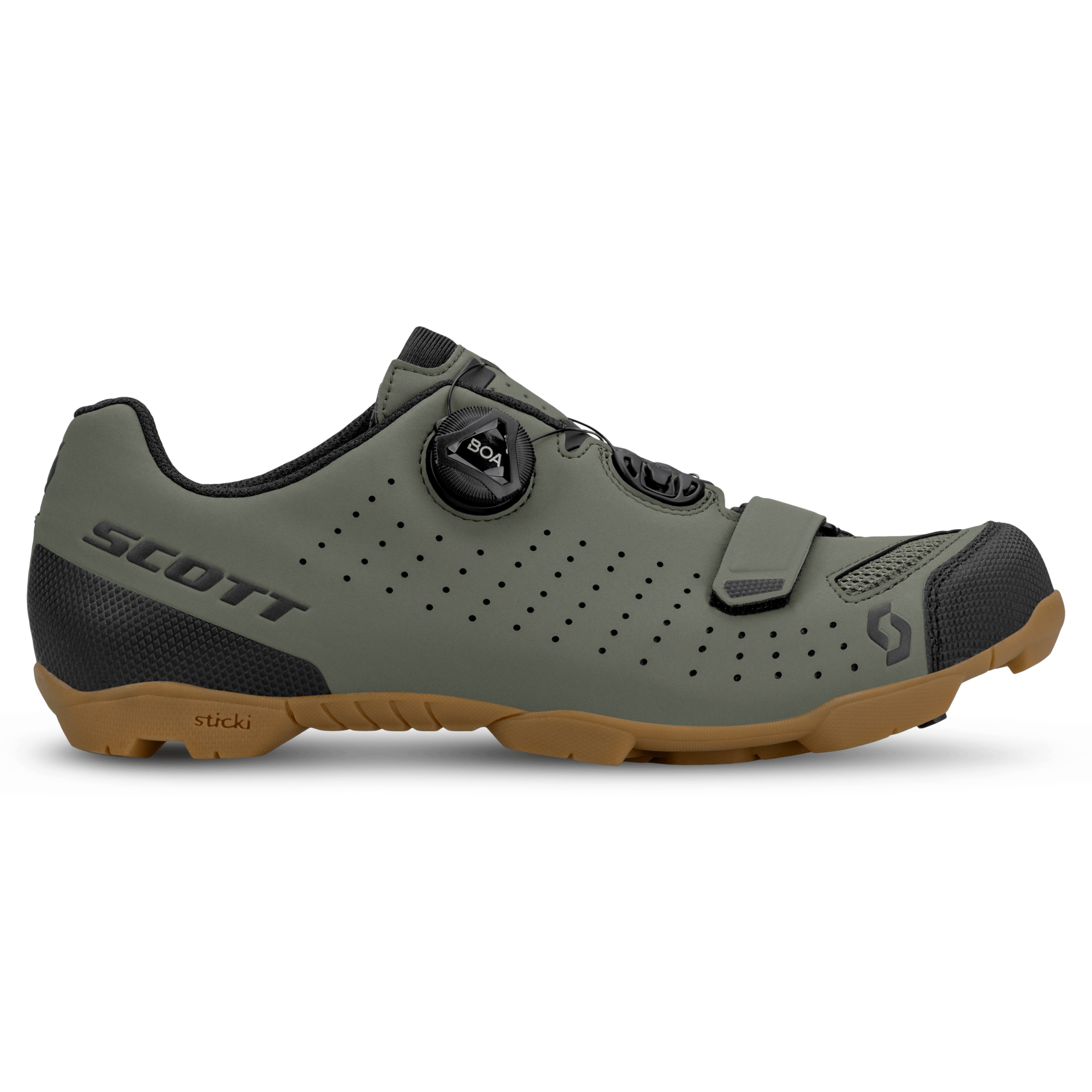 Beklædning - Cykelsko - Scott Shoe Mtb Comp Boa - Green Black