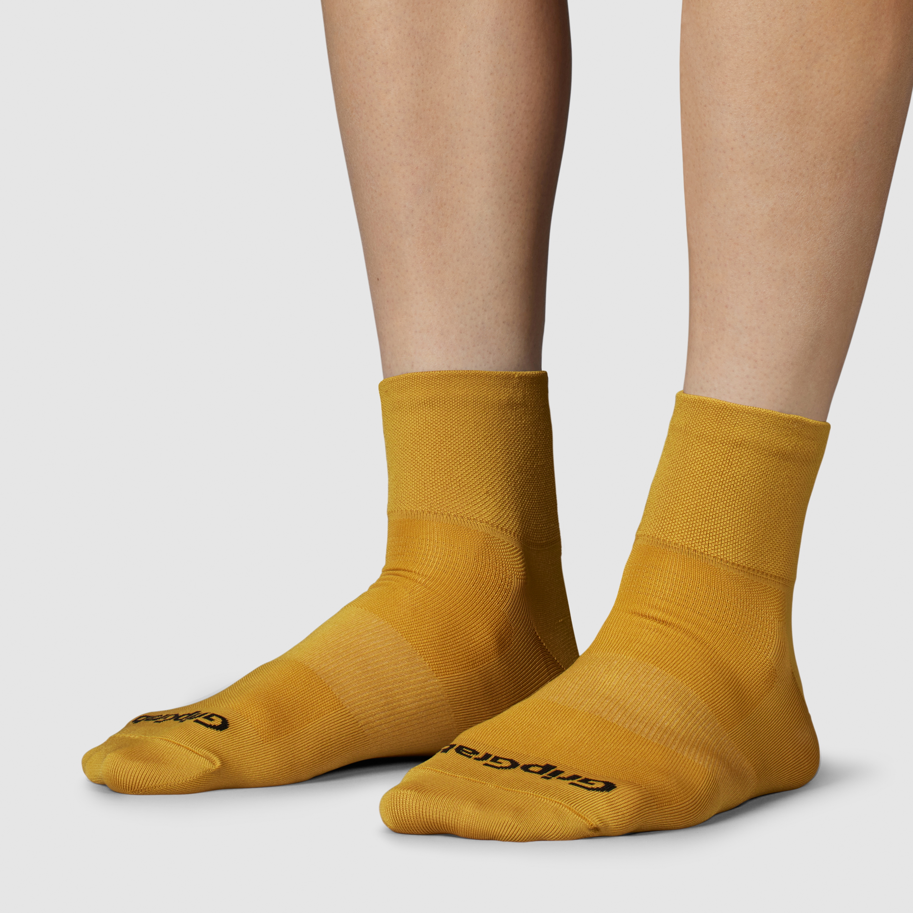 Beklædning - Sokker - GripGrab Lightweight SL Short Sokker - Mustard Yellow