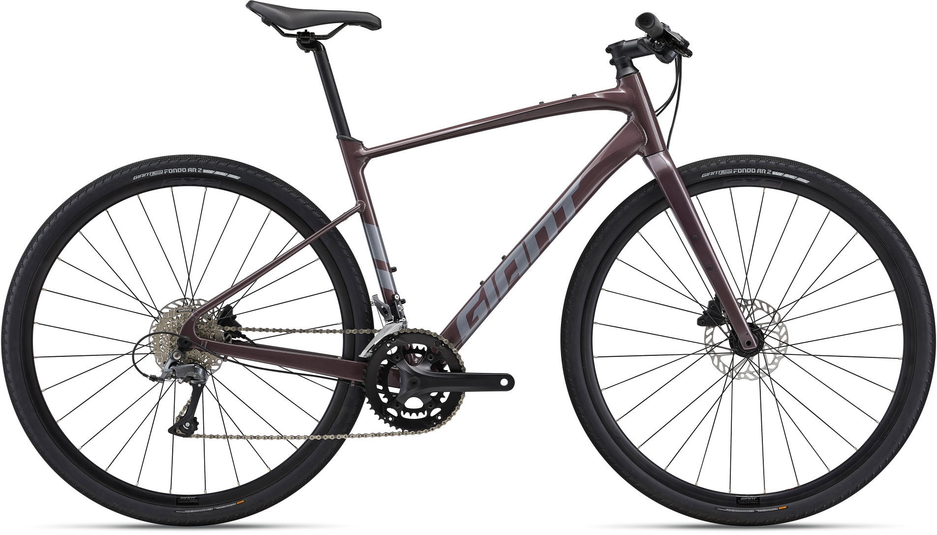 Giant FastRoad AR 3 2024 - Charcoal Plum