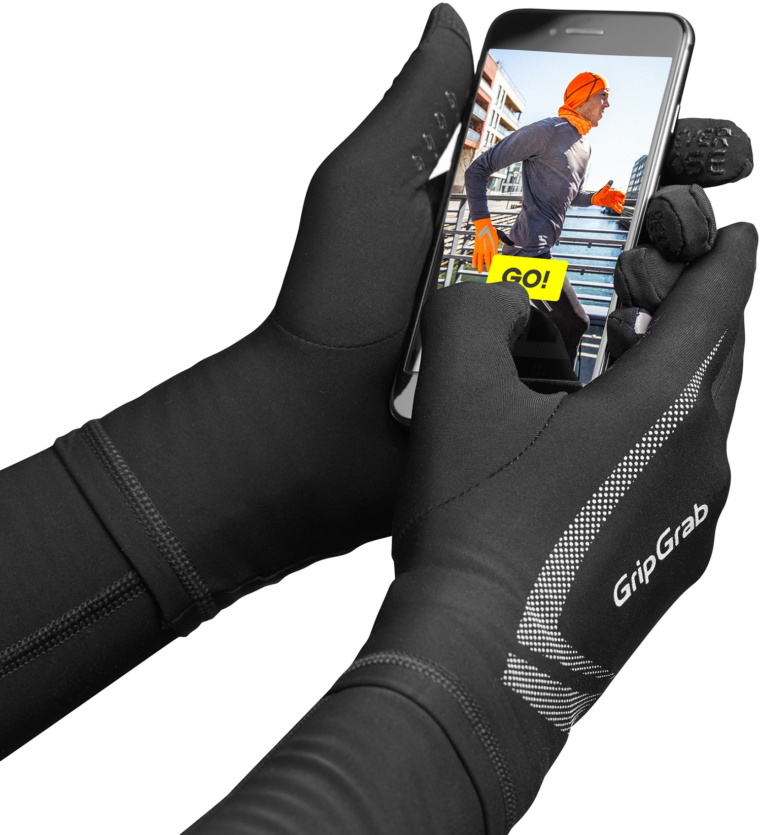 Running UltraLight Touchscreen Handske - Sort