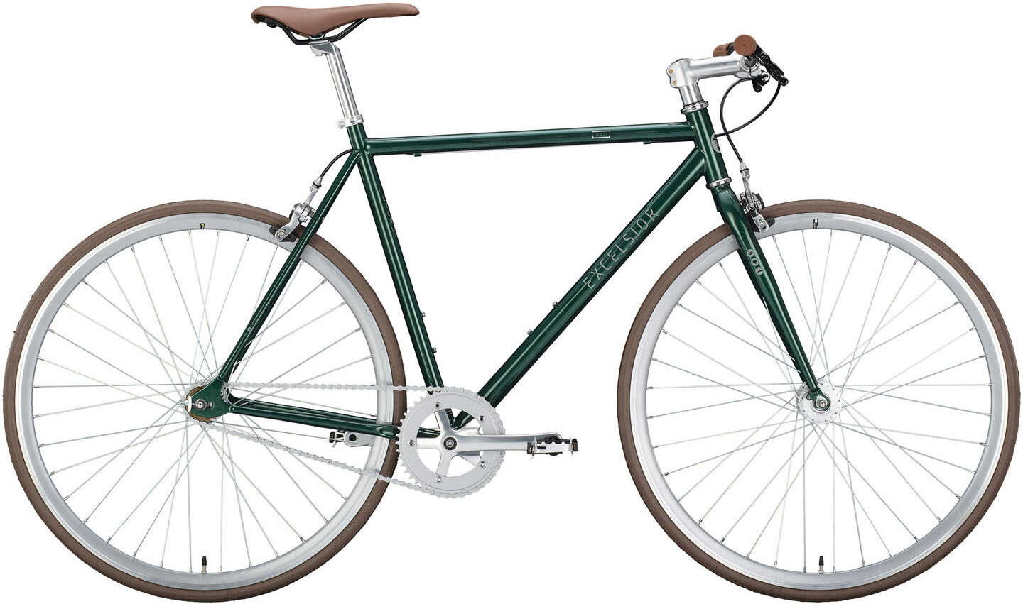Excelsior Dandy Singlespeed Herre 2027 - Moss Green Excelsior Dandy Singlespeed Herre 2027 - Moss Green