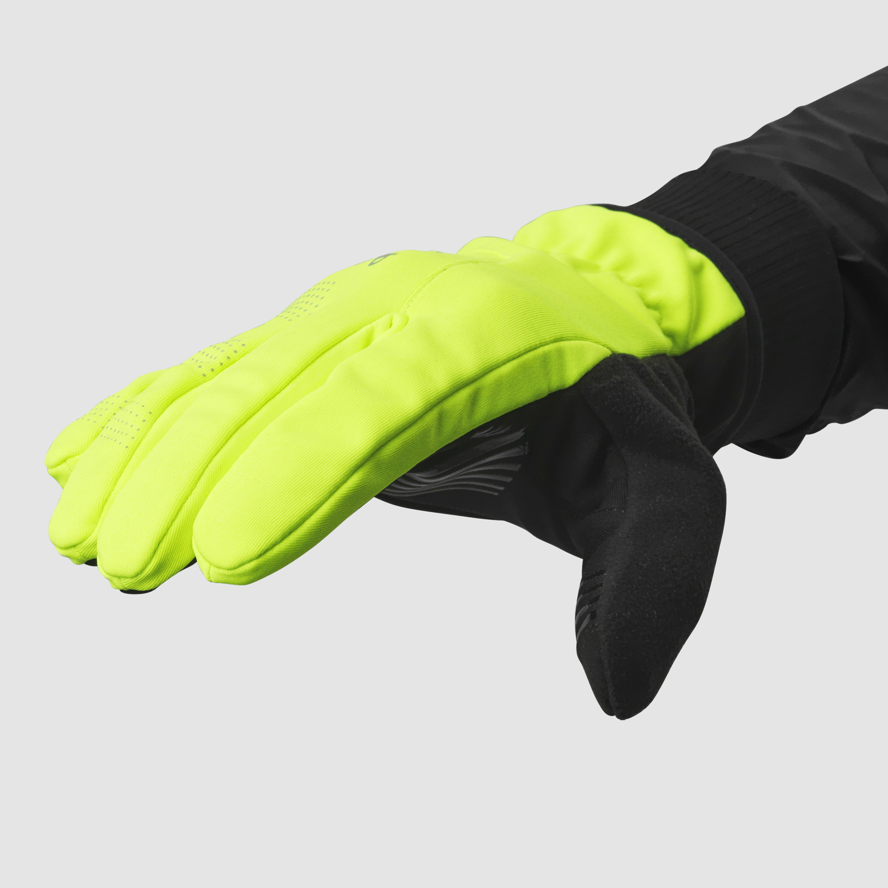 Beklædning - Cykelhandsker - GripGrab RIDE 2 Vindtæt Vinterhandsker - Yellow Hi-Vis