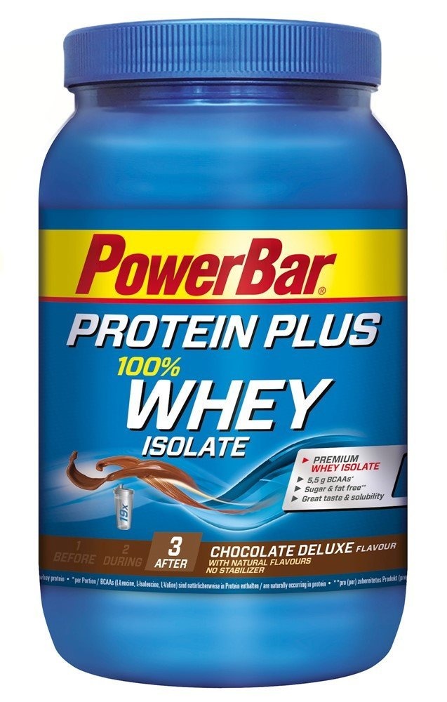 Tilbehør - Energiprodukter - Powerbar Protein Plus - Chocolate 570g