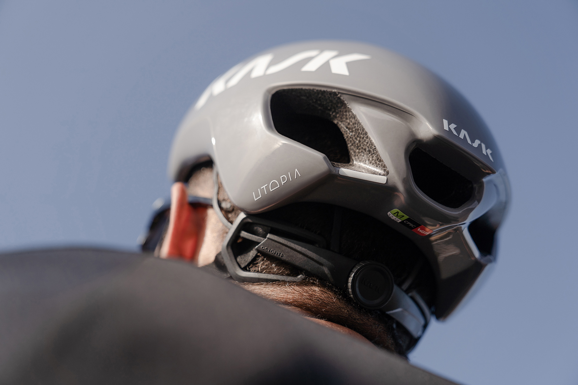 Beklædning - Cykelhjelme - Kask Utopia Y Cykelhjelm - Grå