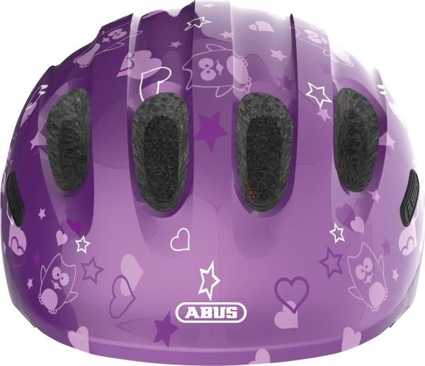 Beklædning - Cykelhjelme - Abus Smiley 2.0 Hjelm, Purple Star