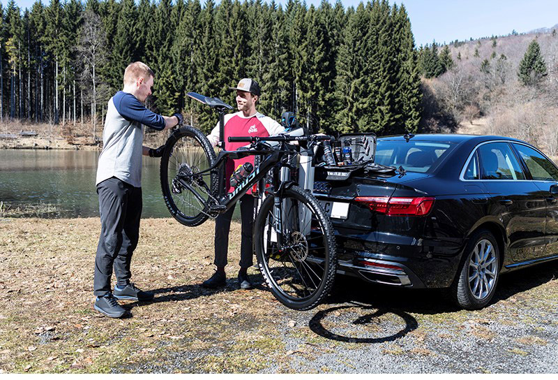 Tilbehør - Cykelholdere - Cykelholder til elcykel - XLC Almada Work-E Xtra Foldbar Cykelholder (Elcykel Kompatibel)