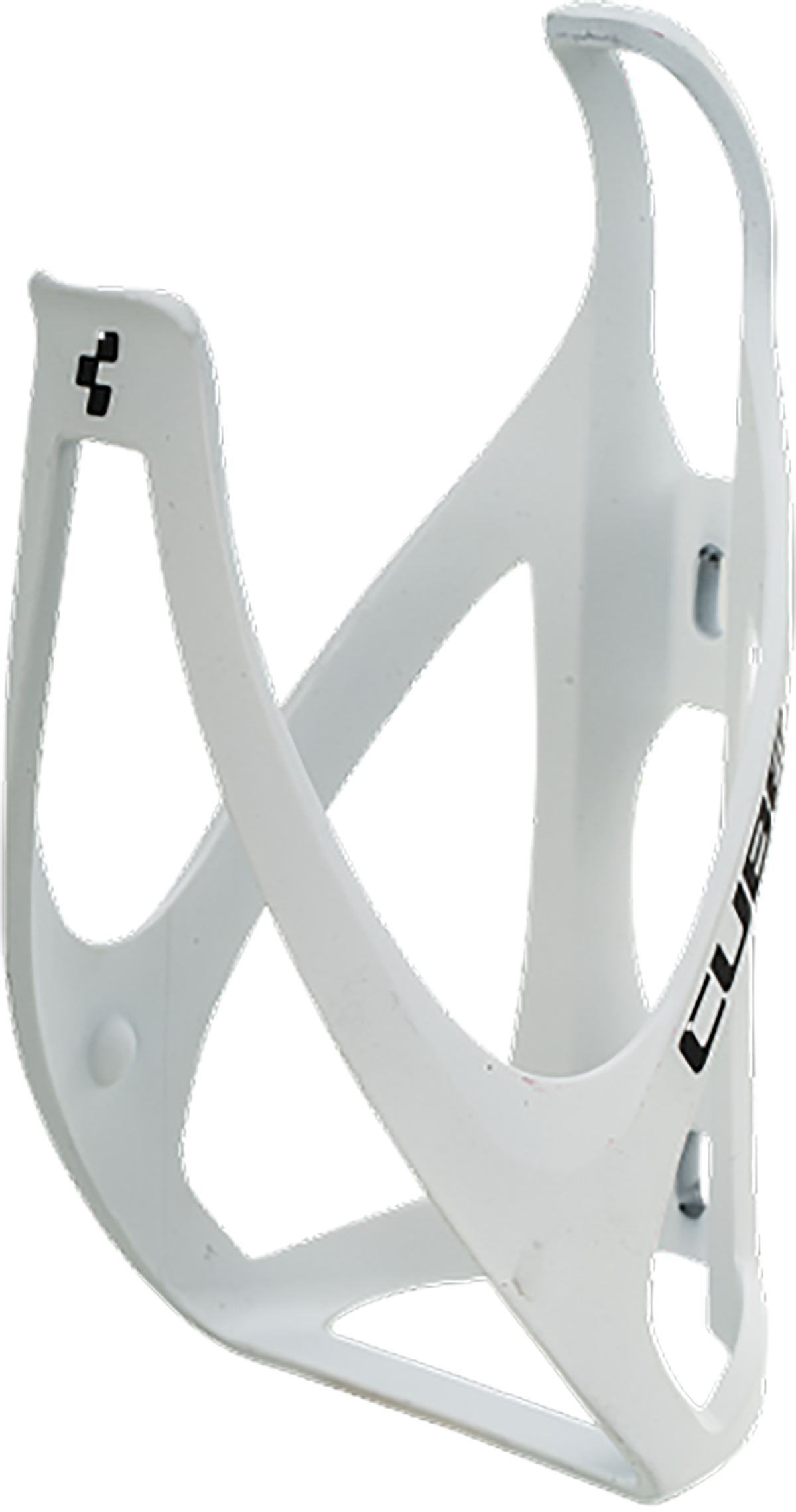 Cube Bottle Cage Dunkholder - Matt White 'n' Black