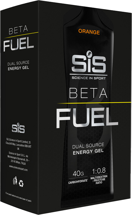Tilbehør - Energiprodukter - Energigel - SIS Beta Fuel Endurance Gel Orange 6x60ml