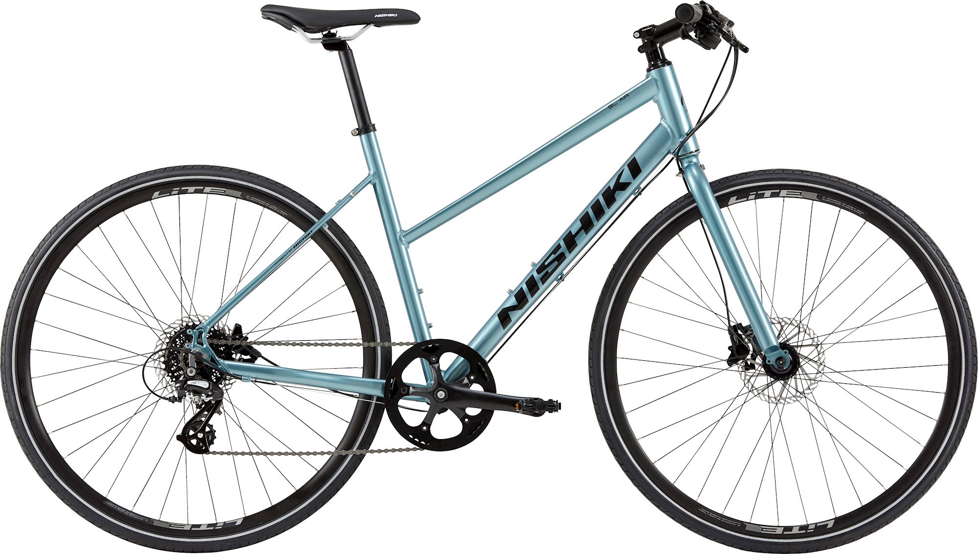 Cykler - Damecykler - Nishiki SL AIR 8g Dame 2024 - Grøn