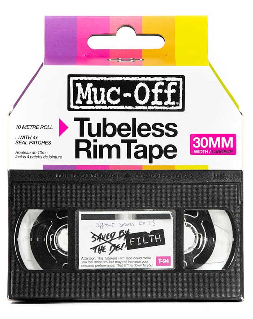 Se Muc-Off Rim Tubeless Tape 30 mm - 10 meter hos Cykelexperten.dk