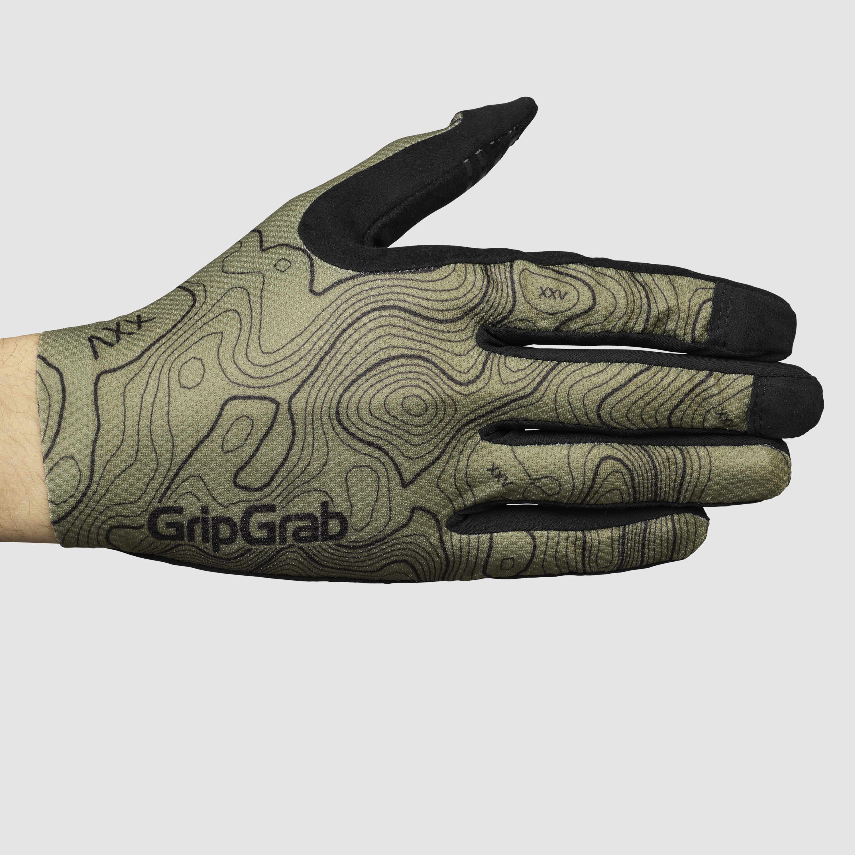 Beklædning - Cykelhandsker - GripGrab Rebel Langfingret Sommerhandsker - Olive Green