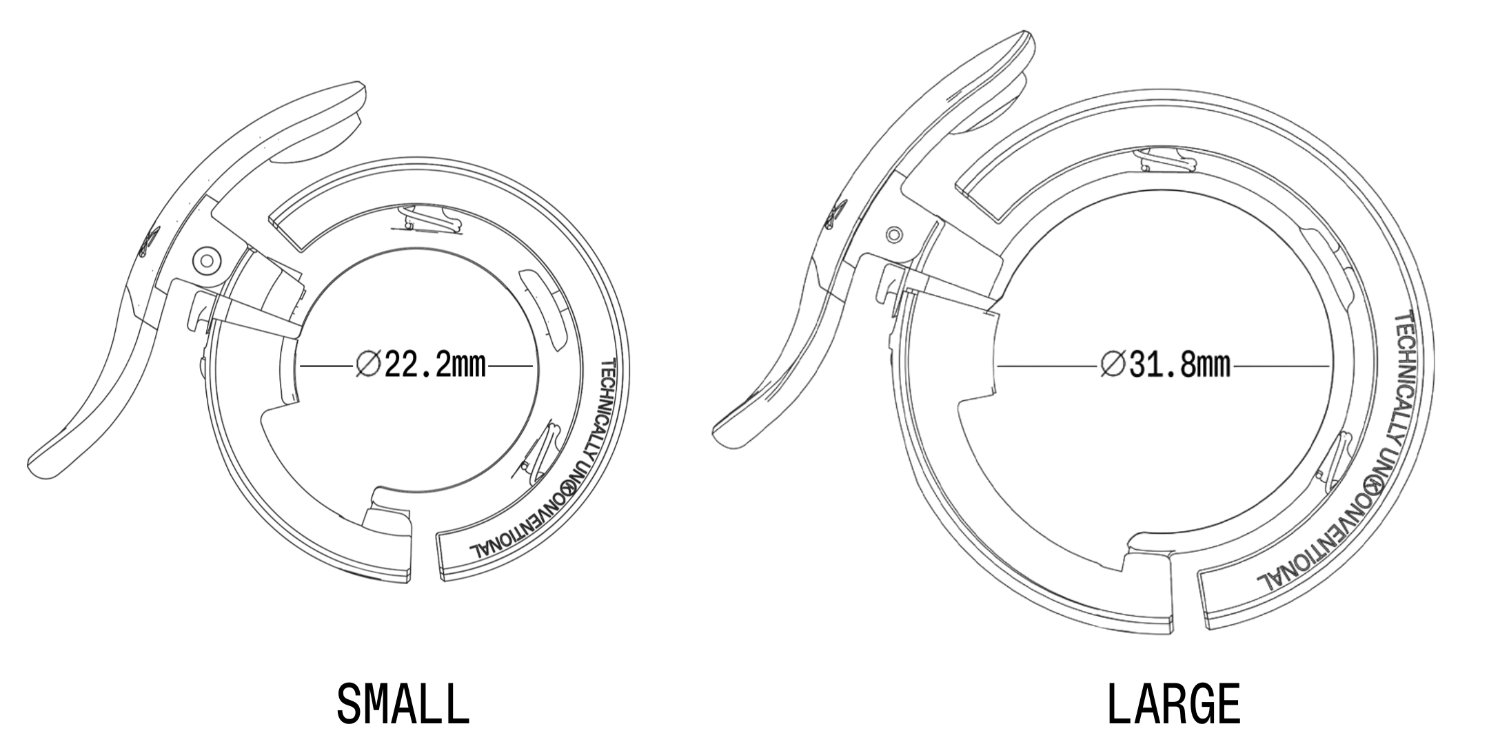 Tilbehør - Ringeklokker - Knog Oi Prima Primer Large Ringeklokke - Anthracite