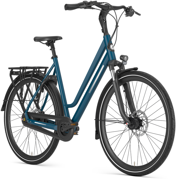 Cykler - Damecykler - Gazelle Chamonix C7 Dame 2026 - Ink Blue