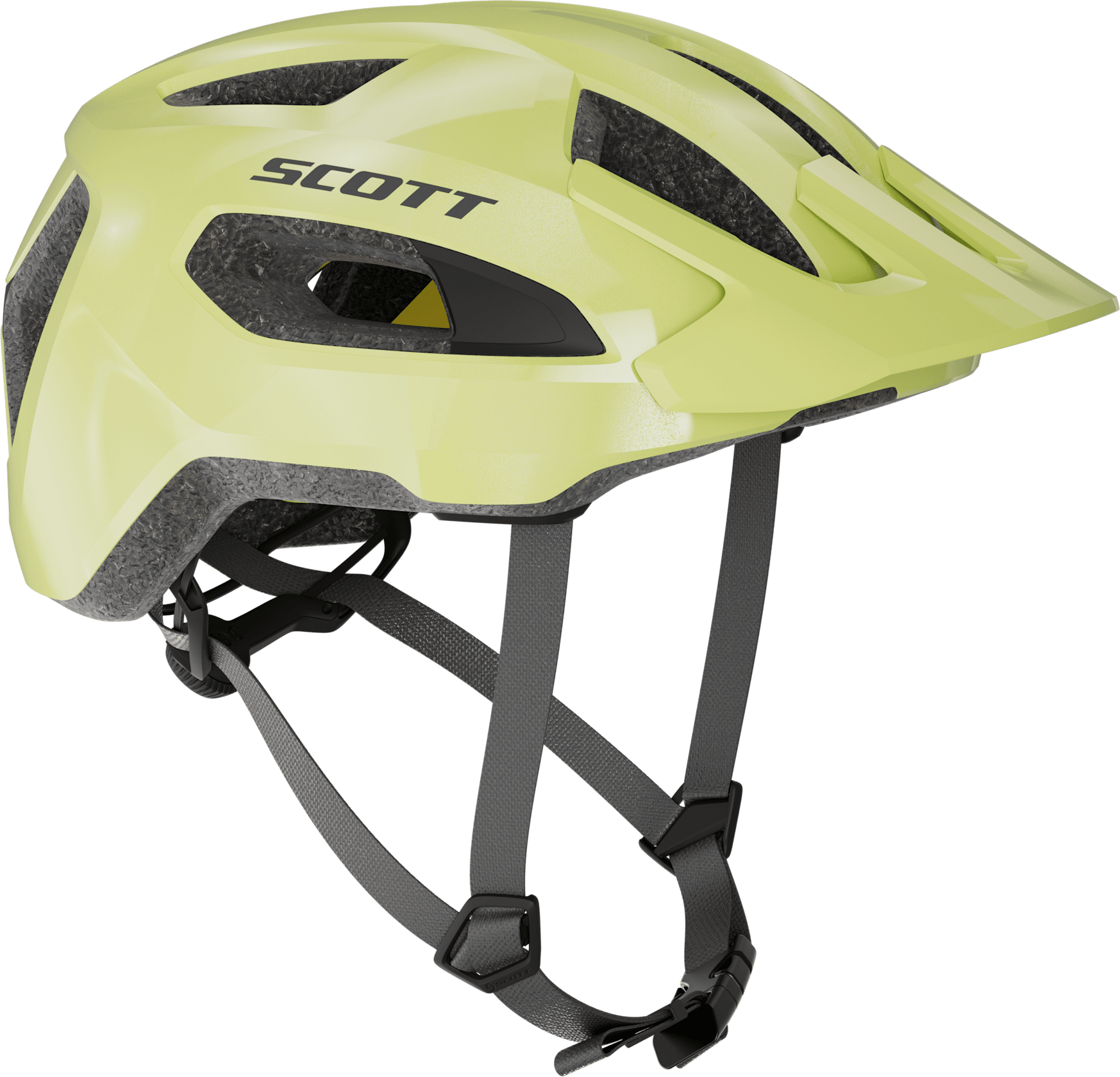 Scott Supra Plus MIPS cykelhjelm - Acid Yellow Scott Supra Plus MIPS cykelhjelm - Acid Yellow