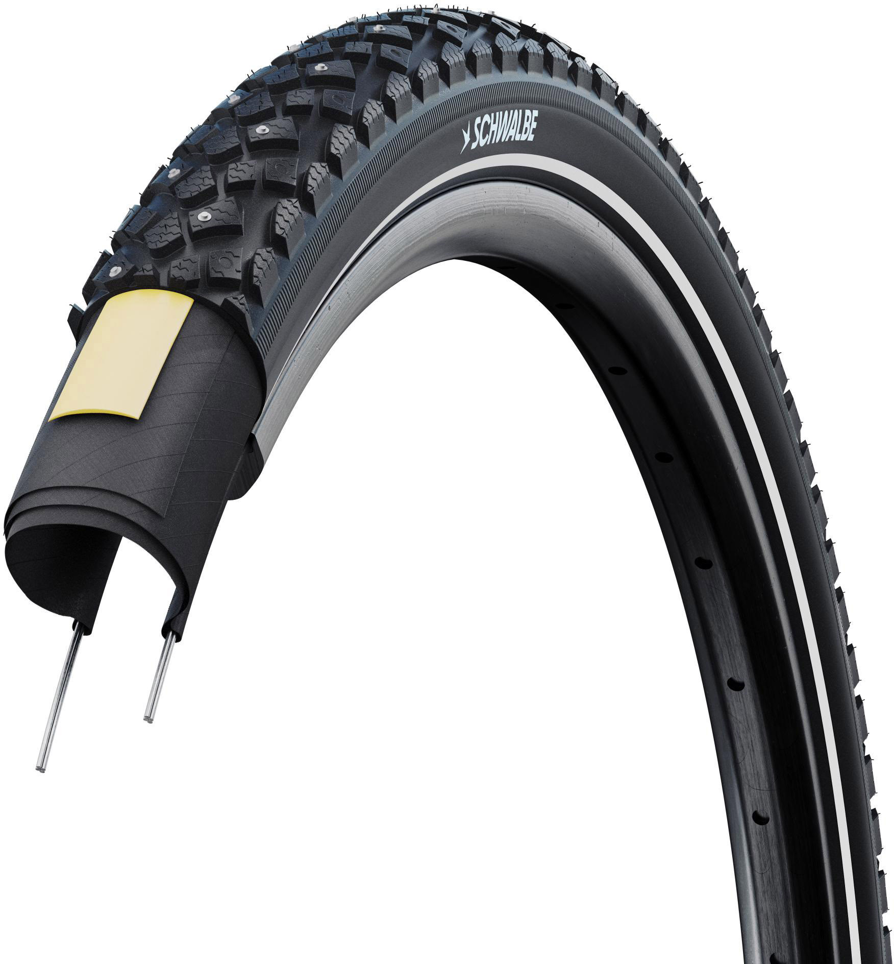 Schwalbe Winter K-guard Gravel / City (Pigdæk) 700x35/42c