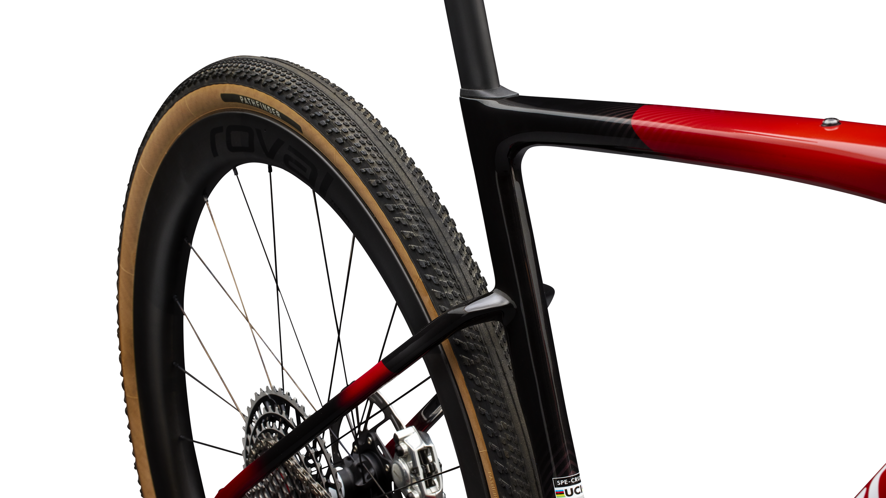 Cykler - Gravel cykler - Specialized Crux 5 S-Level SRAM RED XPLR 2027 - Redwood Metallic/White