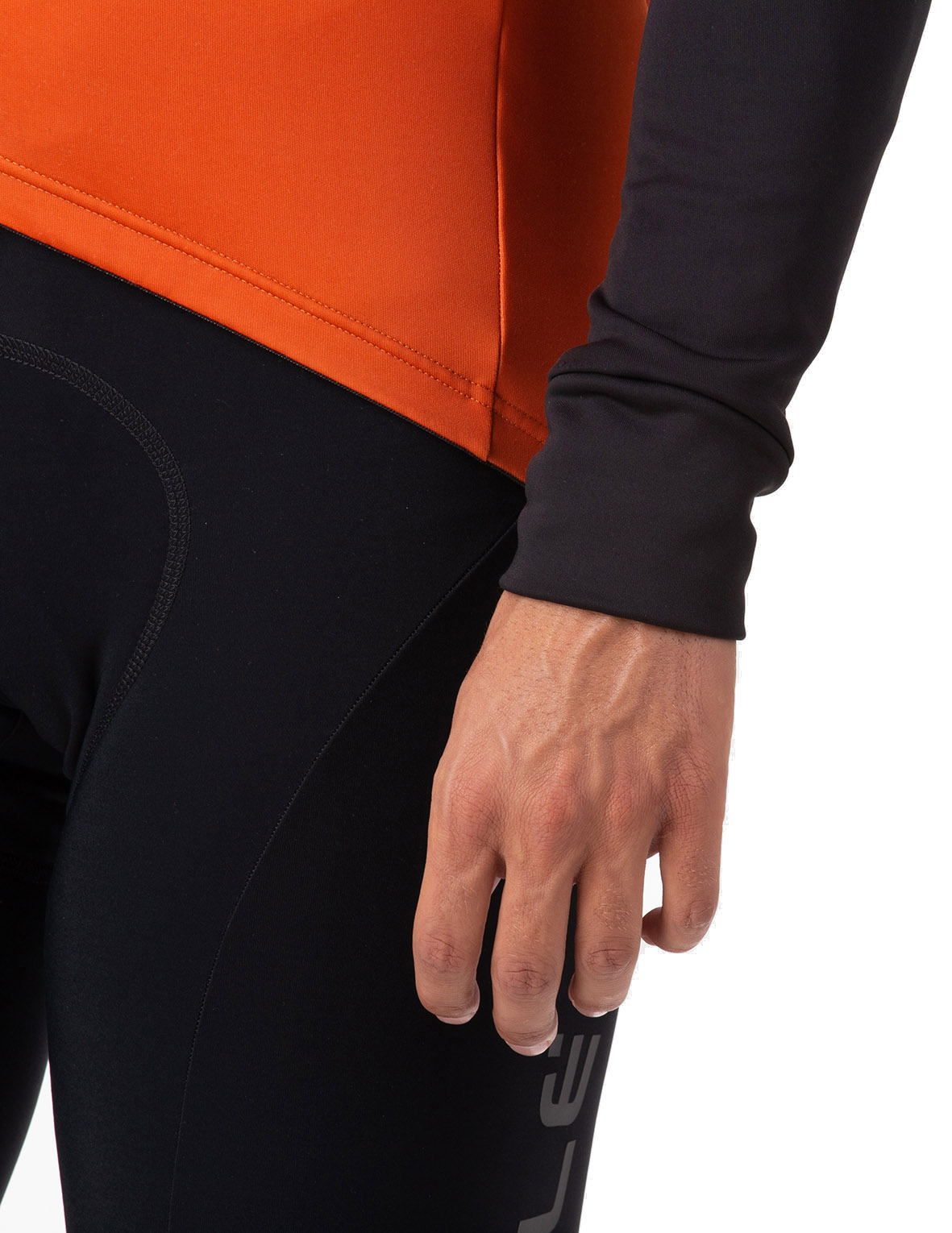 Beklædning - Cykeltrøjer - Alé Solid Fondo 2.0 Herre Langærmet Jersey - Orange