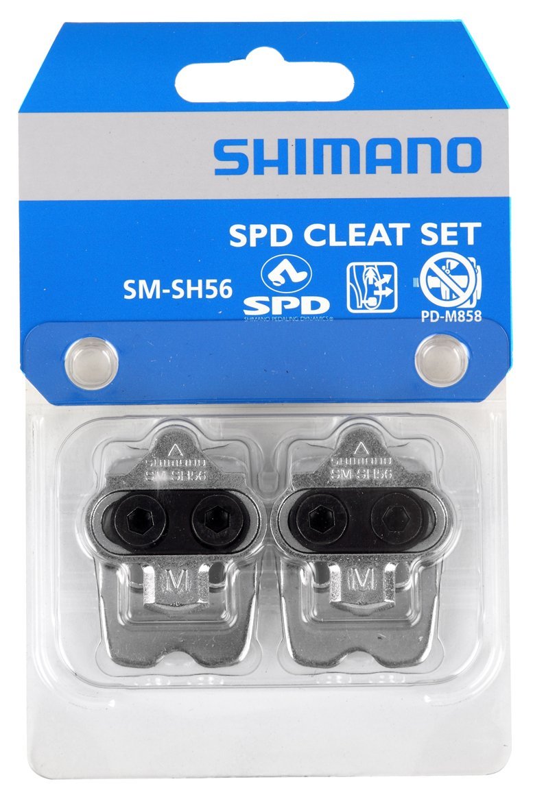 Tilbehør - Pedaler & Klamper - Shimano Klampe SH56 til mtb inkl. Plade SM-SH56 (Multi-Release)