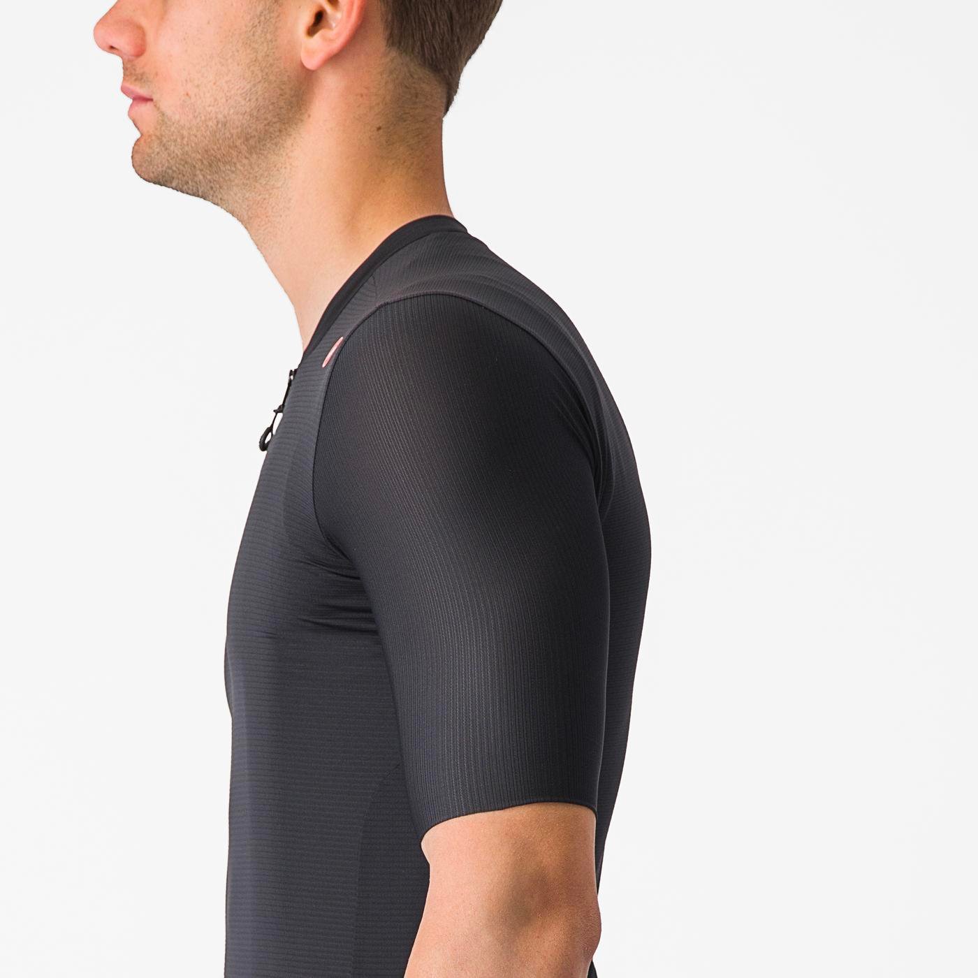 Beklædning - Cykeltrøjer - Castelli ESPRESSO JERSEY - Light Black/Dark Gray