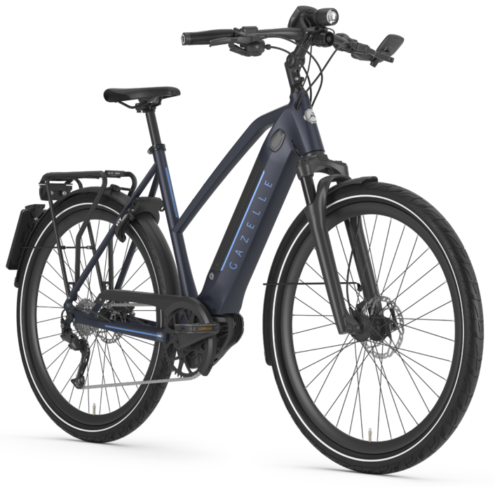 Cykler - Elcykler - Gazelle Ultimate Speed S10 HMB 45 Km/t Dame 2020 - Blå
