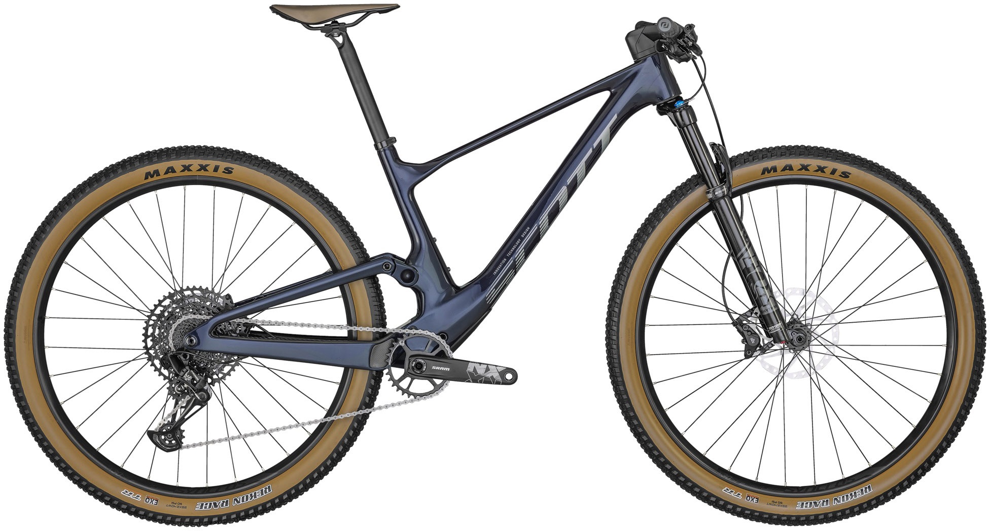 Cykler - Mountainbikes - Scott Spark RC Comp 2022 - Blå