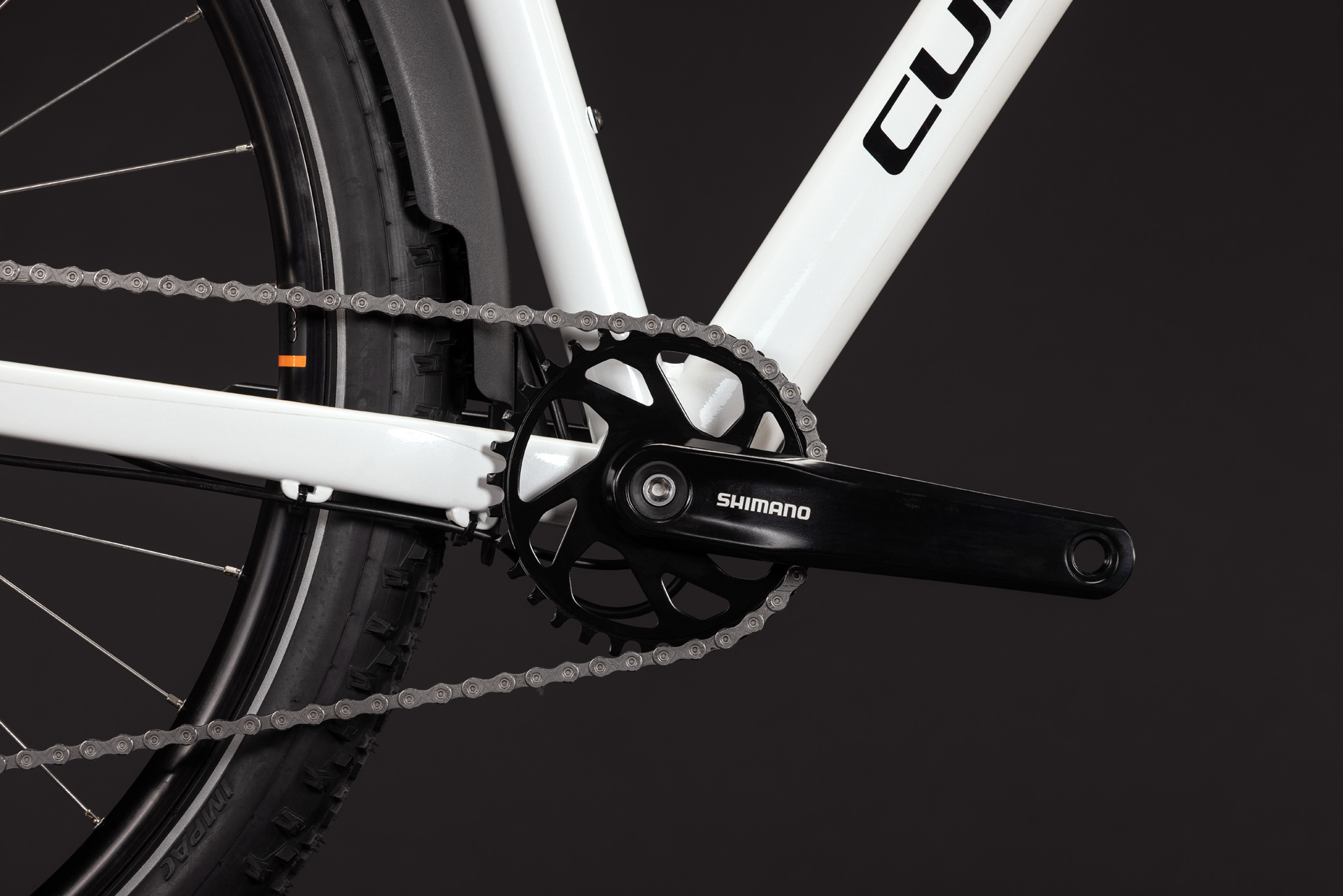 Cykler - Mountainbikes - Cube Aim ONE FE (Fully Equipped) 29" 2027 - Metallicwhite´n´Black