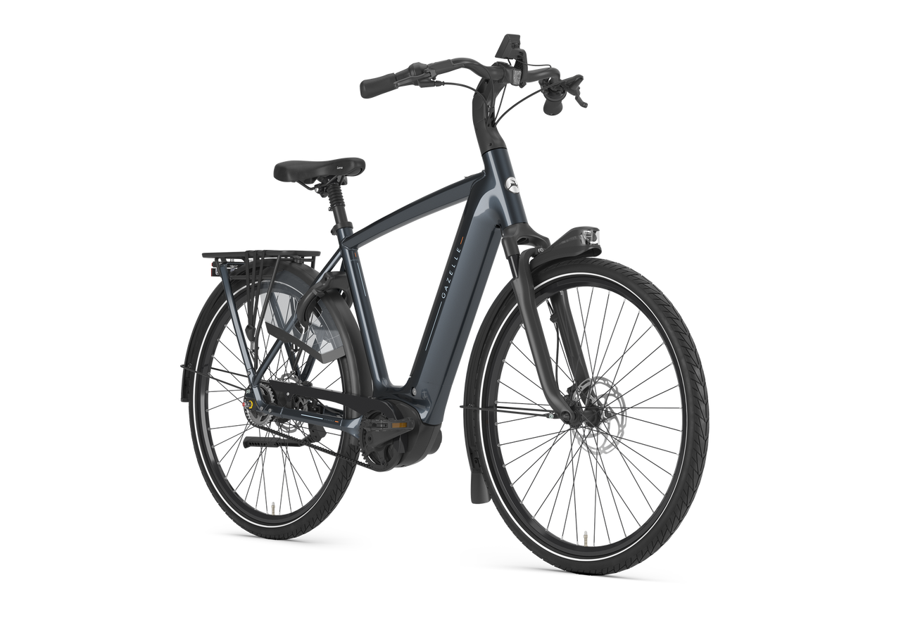 Cykler - Elcykler - Gazelle Grenoble C5 HMB Herre 2026 - Anthracite Grey