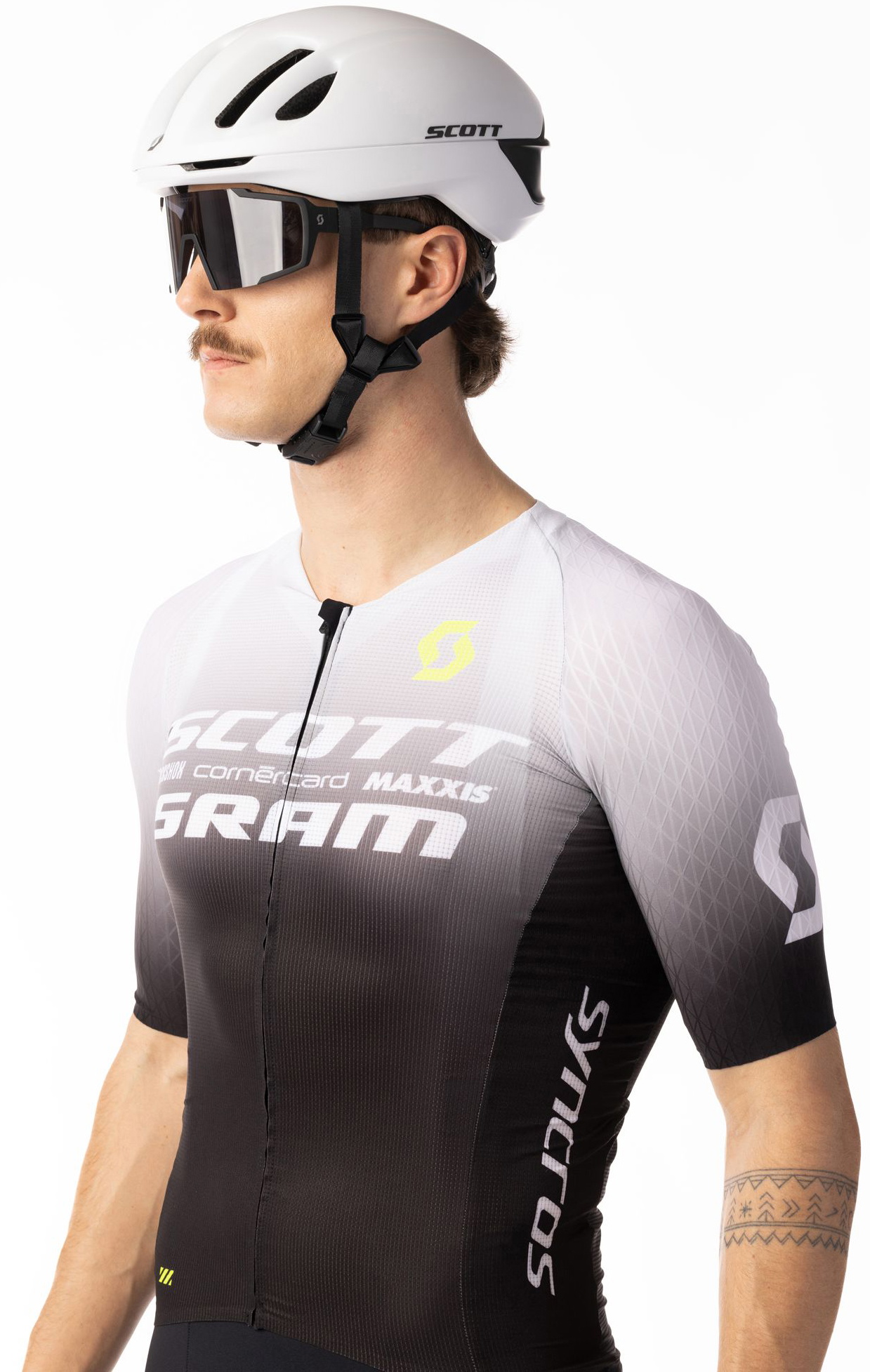 Beklædning - Cykelhjelme - Scott Cadence Plus (MIPS) Hjelm - White/Black