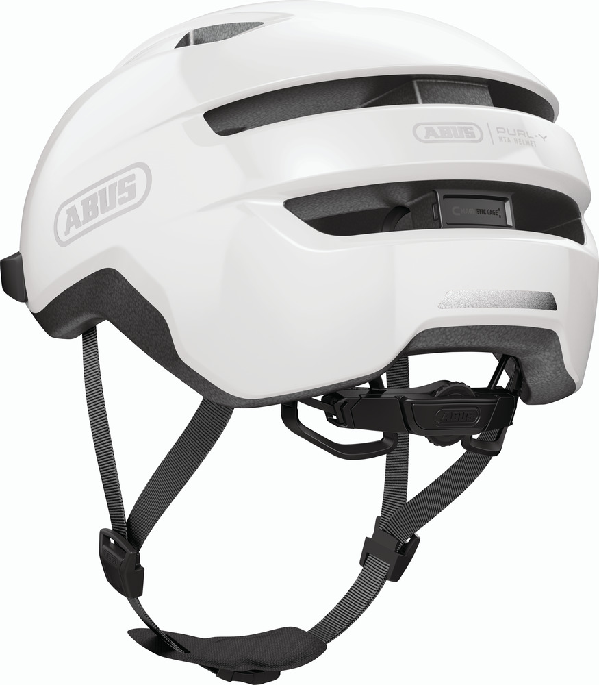 Beklædning - Cykelhjelme - Abus PURL-Y - Shiny White (elcykel hjelm)