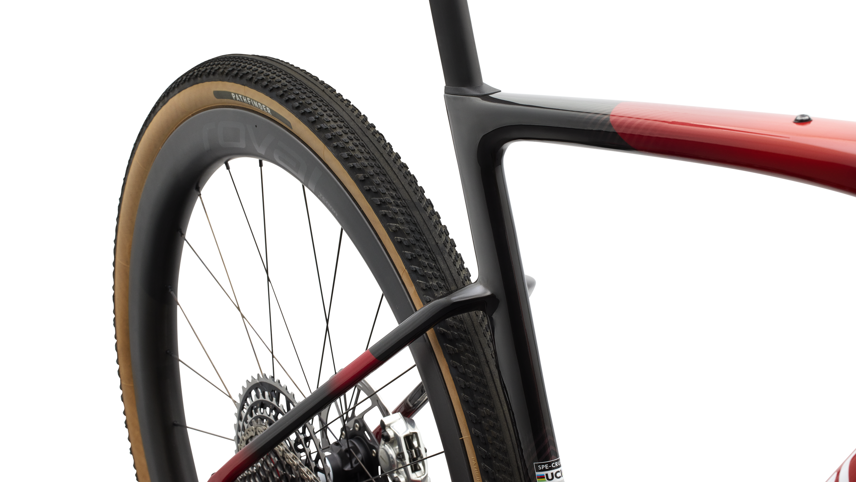 Cykler - Gravel cykler - Specialized Crux 5 S-Level SRAM RED XPLR 2027 - Redwood Metallic/White