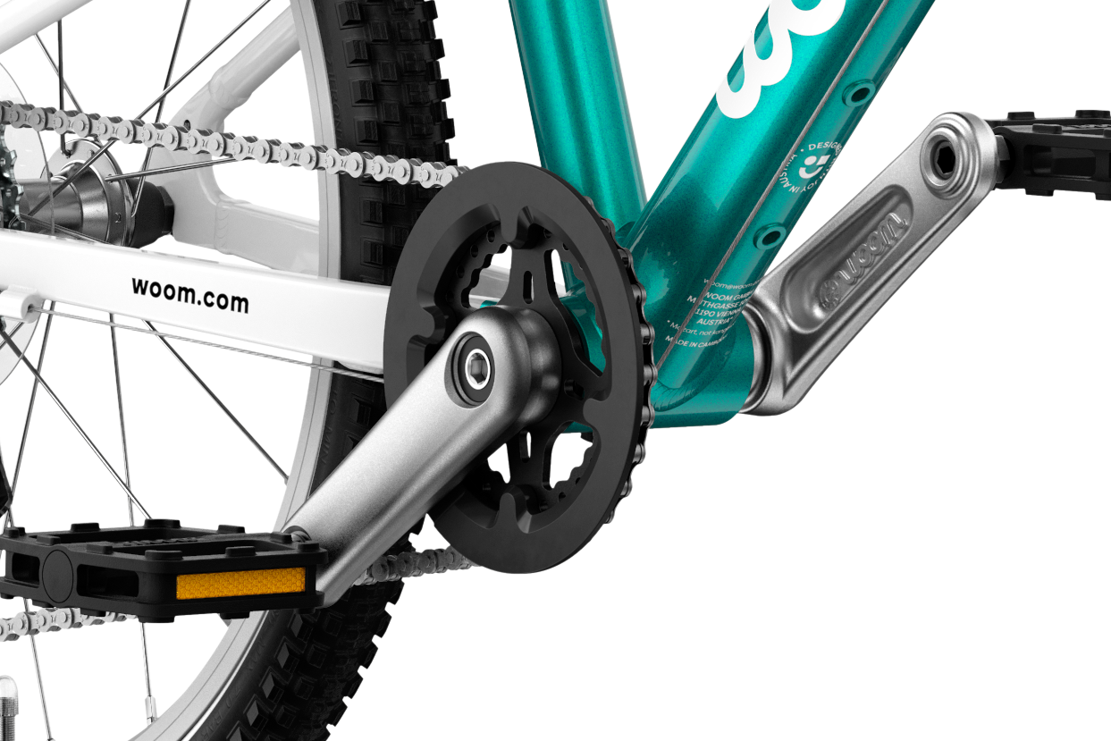 Cykler - Børnecykler - Woom GO 4 - Metallic Turquoise