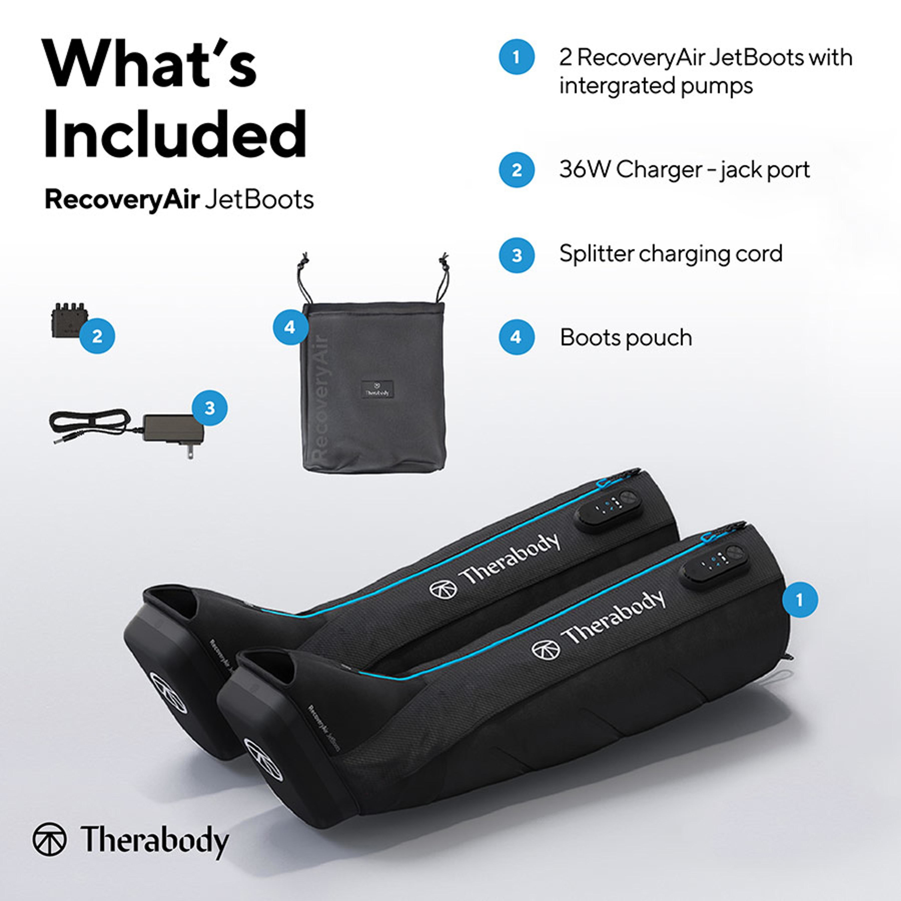Beklædning - Cykelsko - Therabody RecoveryAir JetBoots